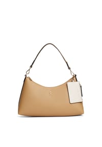 TOMMY HILFIGER ICON - Schultertasche, Kunstleder, Reißverschluss, für Damen - BDS BLACK