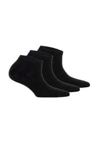 Tamaris - Damen Sneakersocken, 3er Pack - Comfort Cotton Sneaker, einfarbig - Grau