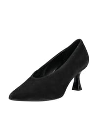 hōgl - Veloursleder Pumps - 0 SCHWARZ