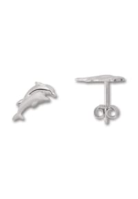 ONE ELEMENT Essential Line - Delfin Ohrringe Ohrstecker aus 925 Silber - silber