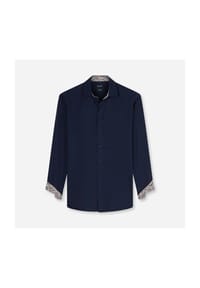 OLYMP - Businesshemd Luxor, Modern Fit, Langarm, Kent, für Herren - 18 MARINE