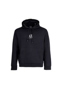 ARMANI EXCHANGE - Herren Hoodie - Sweatshirt, Kapuze, Logo, Baumwoll-Mix - Beige