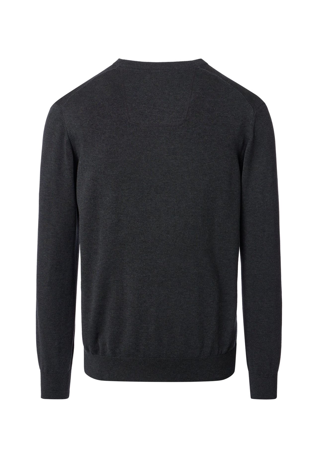Casamoda Herren Pullover Uni, Grau, 6XL