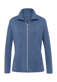 Sieh an! - Shirtjacke - jeansblau-meliert