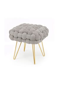 Akord - Dotty Pouf - flaschengrün