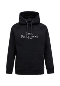 PeakPerformance® - Hoody Original Hood-BLACK-OFFWHITE - schwarz
