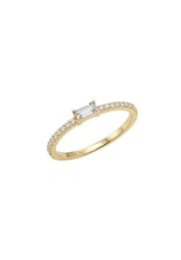amor - Damen Ring 925er Silber - GOLD