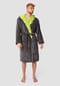 CHIEMSEE Bademantel Nazare aus kuschelweichem Velours und saugstarkem Frottier Bild 5