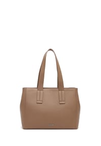 Emily & Noah E&N LUDOWIKA - Shopper, Kunstleder, Reißverschluss, für Damen - 100 BLACK (VE2)