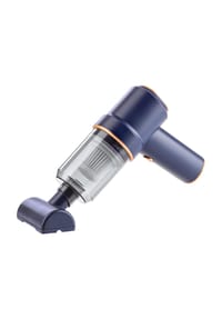 CLEANmaxx - Akku-Handstaubsauger, Set 6-tlg, 7,4 V - BLAU