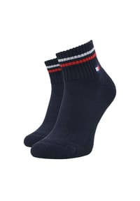 TOMMY HILFIGER - Kurzsocken, 2er-Pack, für Herren - 001  WHITE