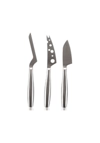 BOSKA - Messerset Copenhagen, 3er Set - silber
