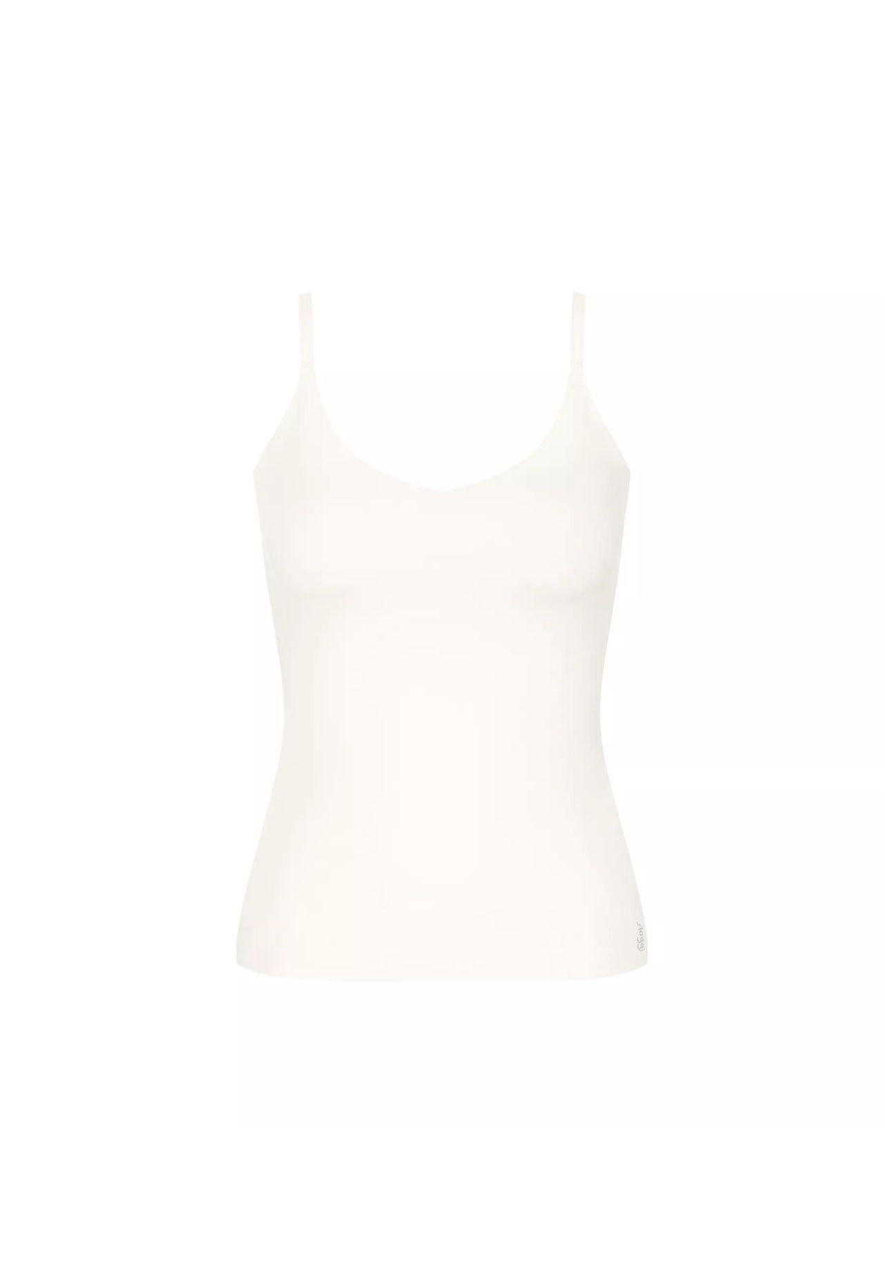 Sloggi Zero Feel 2.0 Top, Nahtlos, V-Ausschnitt, FüR Damen, Weiß, XS