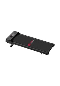 HOME FITNESS CODE - 2-in-1 Laufband C1 mit manueller Steigung, LED-Display und Fernbedienung für Zuhause, Schwarz - 