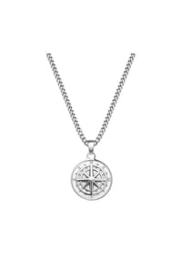 TRUE REBELS - Kette mit Anhänger Edelstahl - silber