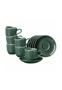Seltmann Weiden Espressotassen mit Untertassen Terra 0,09 l 6er Set - TERRA - beige