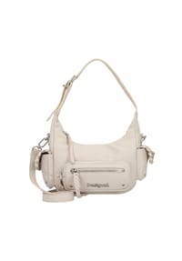 Desigual. - Omnia Omnia Schultertasche 20 cm - weiss