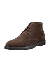 NeroGiardini - Veloursleder Stiefelette - Dunkelbraun