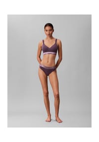 Calvin Klein - Bralette Icon Cotton Modal Me, Gummibund, für Damen - LN1 PURPLE