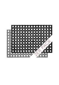 ASTRA ® - Outdoor Fußmatte QUADRO 2ER SET - Schwarz - 40 x 60 cm