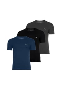 BOSS - T-Shirt Classic, 3er-Pack, für Herren - 462 OPEN BLUE