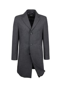 DIGEL - Modern Fit Paletot Dax in Graphit - Graphit