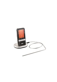 GEFU® Funk-Bratenthermometer "HÄNDI", digital - Handi - SCHWARZ/SILBER