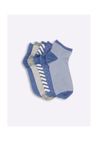 Witt - Damen-Sneakersocken - camel-gemustert