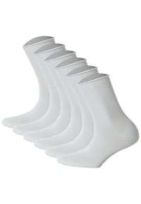 Hudson - 6 Paar Damen Socken - Only 6-Pack, Strumpf, Rollrand, Einfarbig - Schwarz