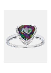 Diamant L'eternel - Ring, mit Diamant, 375 Weißgold - white gold