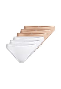 -con-ta- - Bikinislip 6er Pack Modal - Ecru