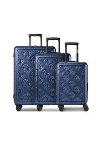 roberto cavalli Florence - Florence 4 Rollen Kofferset 3-teilig mit Dehnfalte - black
