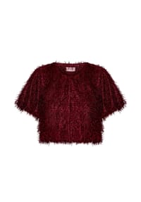 Vera Mont - Bomberjacke, Lurexfaden, für Damen - 8541 NIGHT SKY