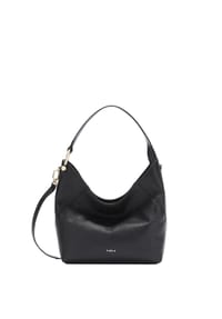 FURLA Lara - Lara Schultertasche S Leder 25 cm - nero