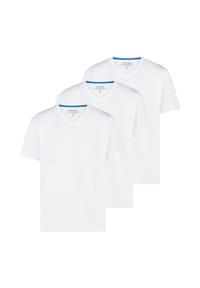 Redmond - T-Shirt 3er Pack Basic - Dunkelblau