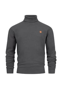 INDICODE - Langarmshirt Rollkragen INGuadalupe Roll neck - Black