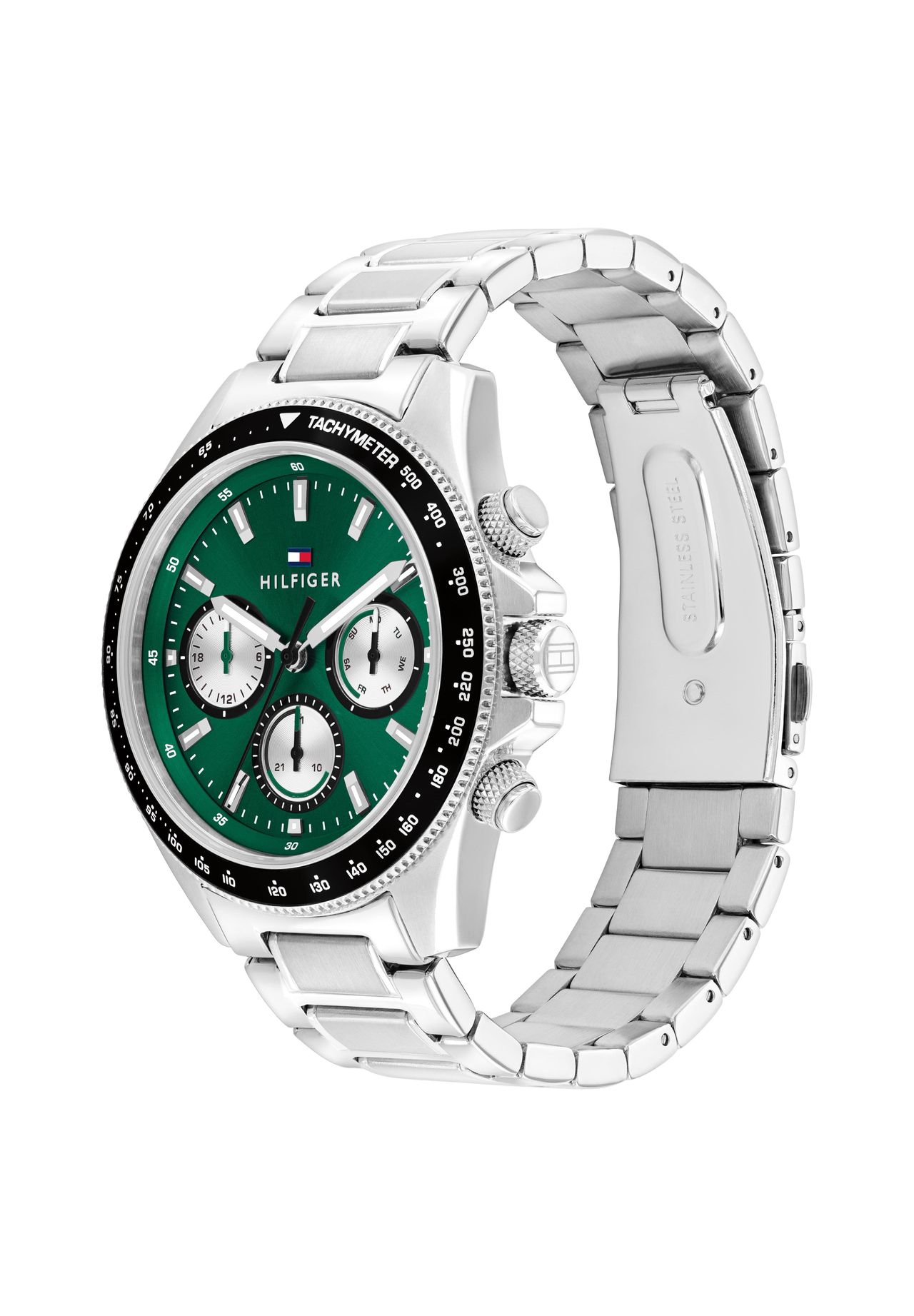 Tommy Hilfiger Herren Chronograph "1792211", GrÜN, 99