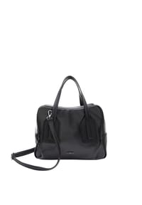 L.CREDI - PADMA Henkeltasche, Kunstleder, Embelm, für Damen - SCHWARZ