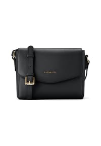 LAZAROTTI Bologna Leather - Bologna Leather Umhängetasche Leder 22 cm - black
