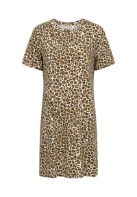 RÖSCH - Sleepshirt, knielang, für Damen - 16085 ANIMALPRINT