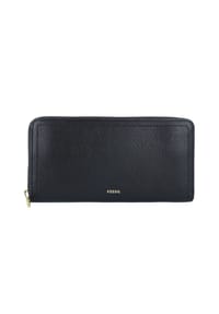 FOSSIL Logan - Logan Geldbörse RFID Leder 19 cm - black