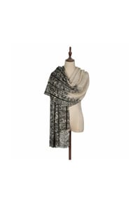 LOBERON - Schal Daralon beige/schwarz - beige/schwarz