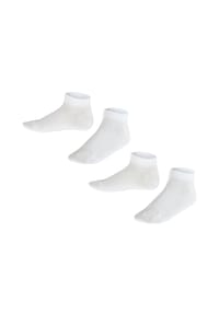 FALKE - Happy Kurzsocken, 2er-Pack, für Kinder - 20 WHITE
