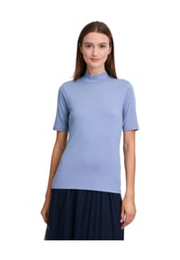 Produktbild von Cartoon Kurzarmshirt Cartoon Basic Shirt Mit Kragen (1-tlg) Material