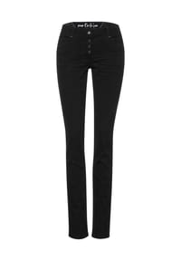 CECIL - Jeans - basic black wash
