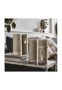 LOBERON Kerzen 4er Set - Kerze 4er Set Homel taupe - taupe