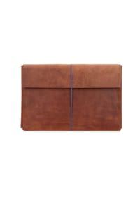 HAROLD'S Keeper - Keeper Laptophülle Leder 37.5 cm - cognac