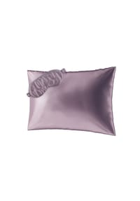 AILORIA - Seidenkissenbezug + Maske BEAUTY SLEEP SET (70x50) - anthrazit