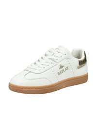 REPLAY - Leder/Textil Sneaker - Weiß