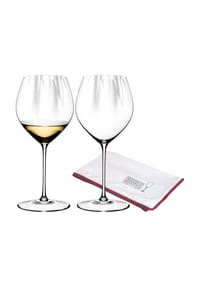 RIEDEL Chardonnay Gläser inklusive Poliertuch Performance 727 ml 2er Set transparent - PERFORMANCE - transparent